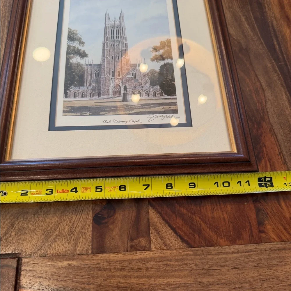 Framed Duke‎ University Chapel Art